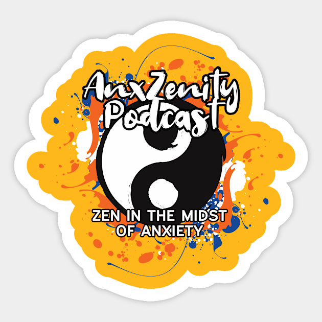 AnxZenity Logo Sticker by AnxZenity_Podcast